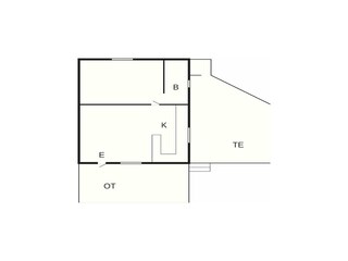 Vakantiehuis Vättersö Grondplan 25