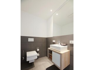 Geräumiges WC