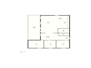 Holiday house Marielyst Floor Plan 57