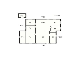 Ferienhaus Binderup Strand Grundriss 41
