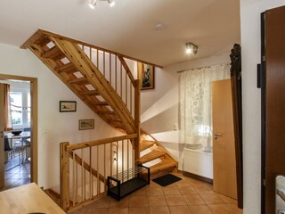 Haus Seehecht Treppe zum Dachgeschoss