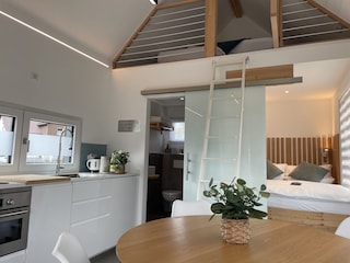 Blick in den Wohnbereich