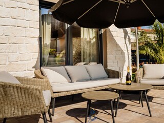 terrace sitting area