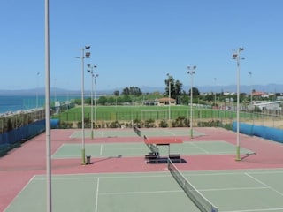 Tennis am Meer