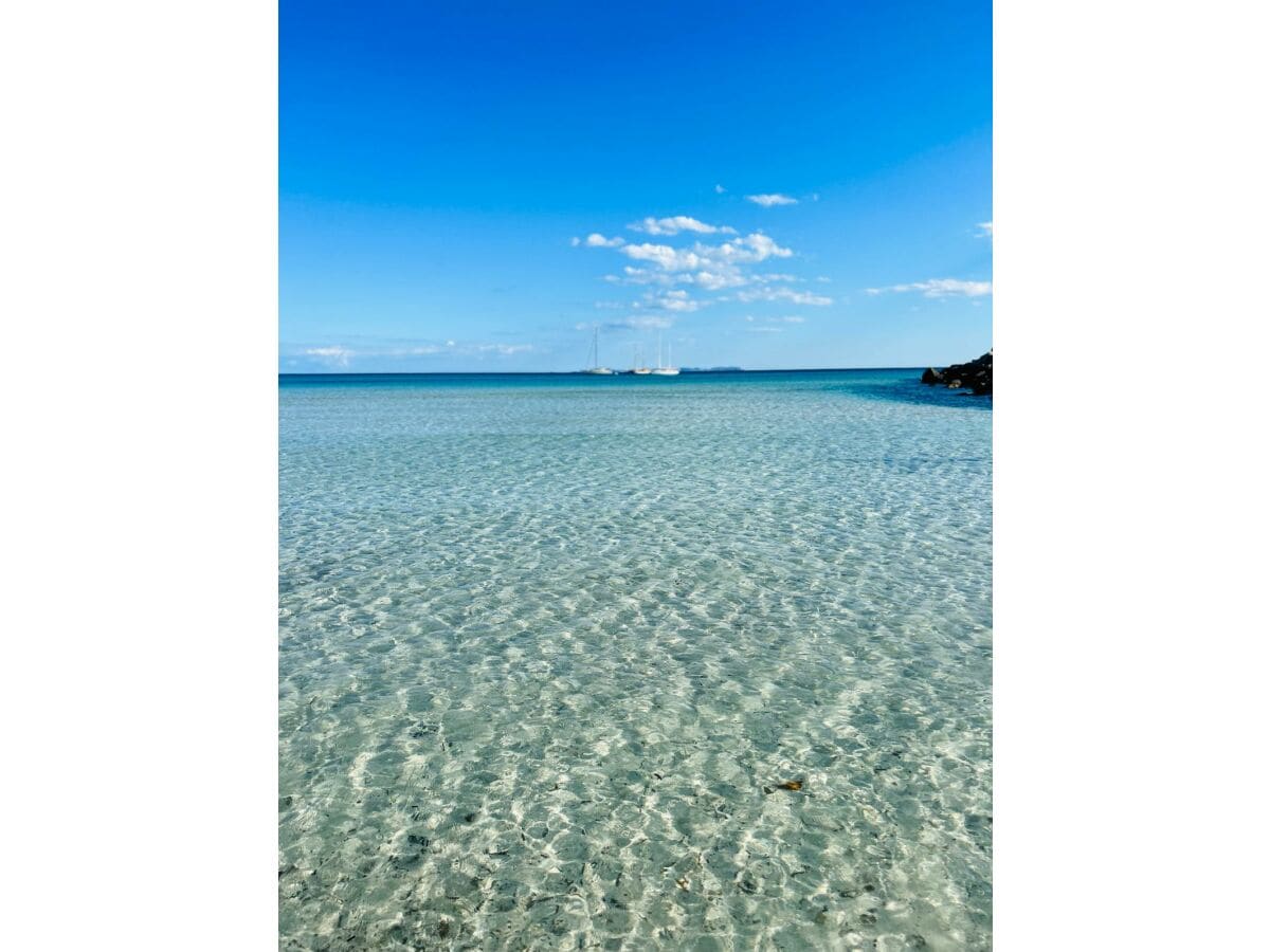 Kristallklares Wasser am Es Trenc