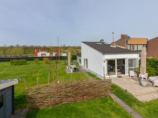 Casa de vacaciones Nieuwvliet Grabación al aire libre 4