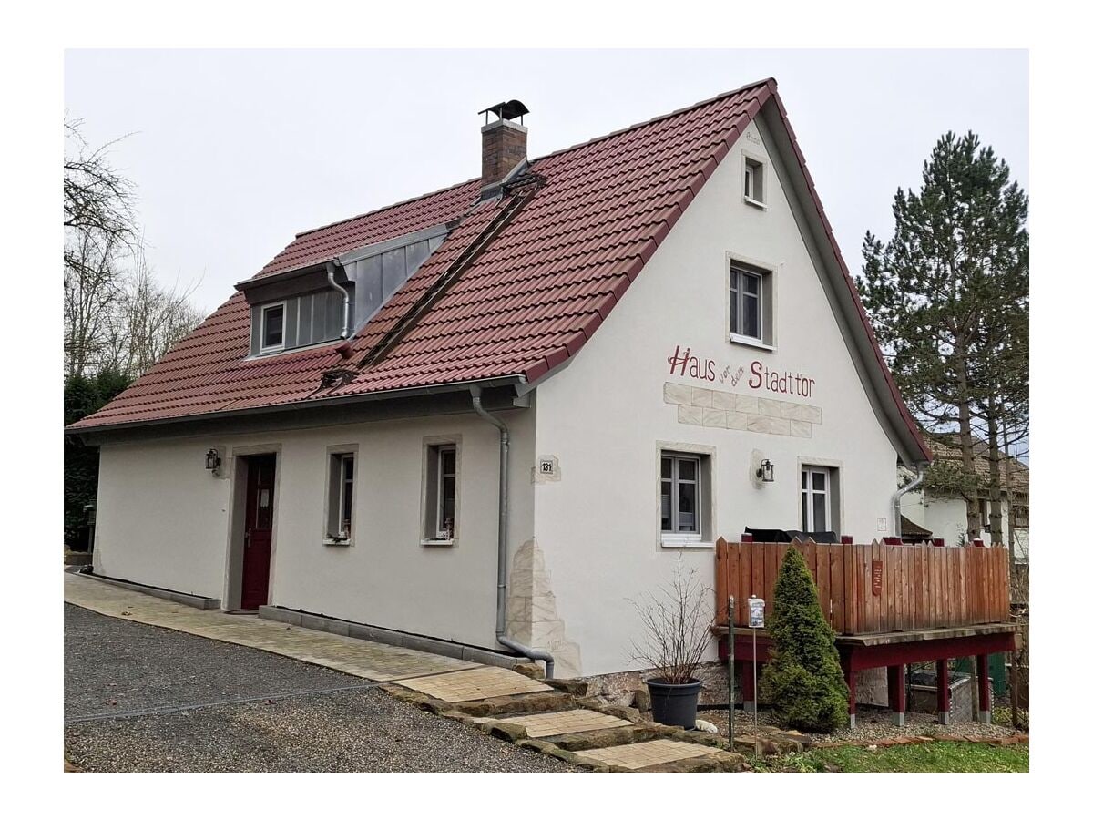 Haus vor dem Stadttor in Seßlach