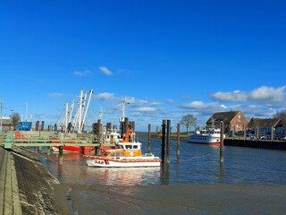 Am Hafen von Fedderwardersiel