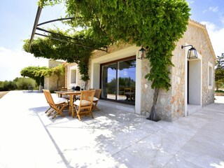Schattige Terrasse