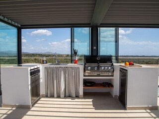 Küche Roof Top mit Spülmaschine