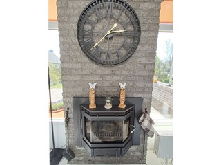 gemütlicher Kamin für kalte Tage