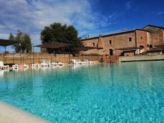 Ferienhaus Montalcino Außenaufnahme 2