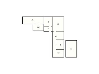 Vakantiehuis Laholm Grondplan 25