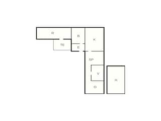 Vakantiehuis Laholm Grondplan 26