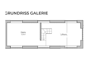 Grundriss Galerie