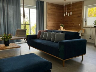 Blick auf den Wohnbereich