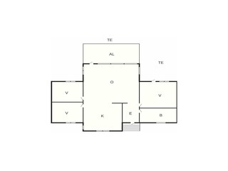 Vakantiehuis Heberg Grondplan 32