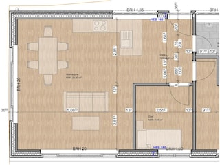 Vakantiehuis Ulsnis Grondplan 21
