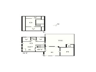 Casa de vacaciones Kongsmark Plano de planta 3