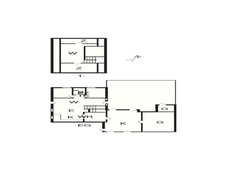Vakantiehuis Kongsmark Grondplan 3