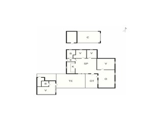 Maison de vacances Hals Plan d'étage 55