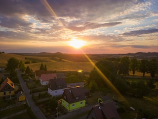 Wunderschöne Sonnenuntergänge in Lichtenhain