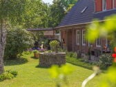 Garten, Terrasse & Brunnen