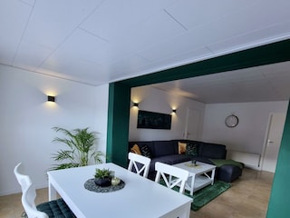 Essplatz im Wohnzimmer