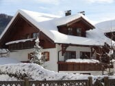 Das "Alpenchalet" im Winter