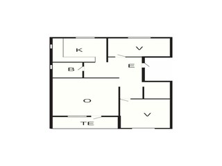 Appartement Visby Grondplan 30