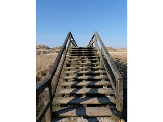 Brücke durch die Dünen
