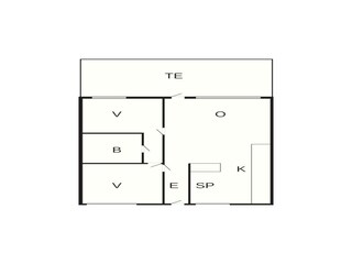 Maison de vacances Sønderballe Plan d'étage 37