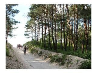 Strandaufgang in Grzybowo