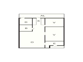 Casa de vacaciones Våxtorp Plano de planta 17