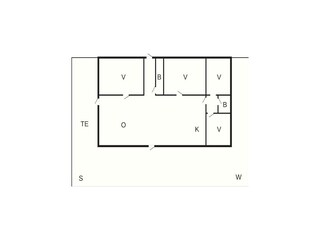 Ferienhaus Agger Grundriss 43