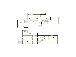 Vakantiehuis Visby Grondplan 44