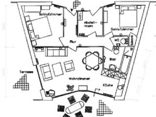 Bungalow Lemmer Pianta del piano 26