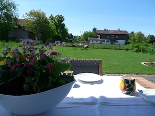 Blick von der Terrasse