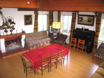 Ferienhaus mit Klavier und Meerblick
