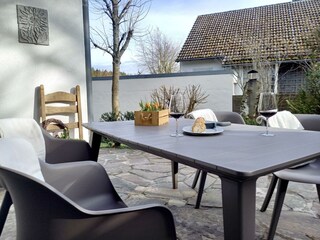 Terrasse.
