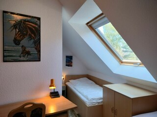 Schlafzimmer mit Einzelbetten
