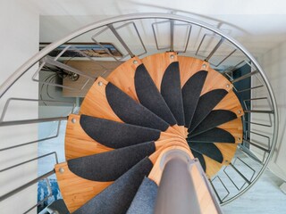 Wendeltreppe in das DG