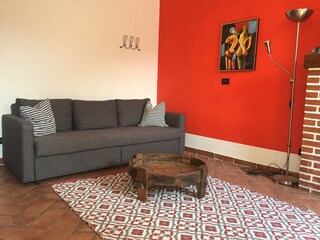 Eingangslevel Schlafcouch