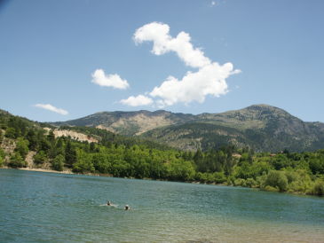 Ferienhaus mit Klavier nahe Bergsee