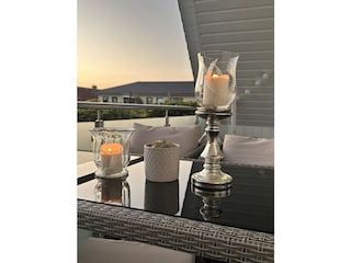 Abend auf der Loggia ausklingen lassen