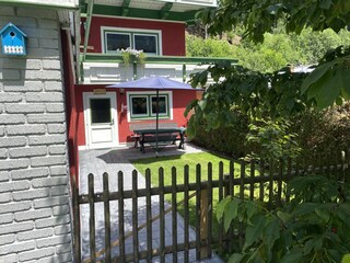 Außen Ferienwohnung