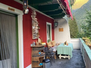 gemeinsame Terrasse