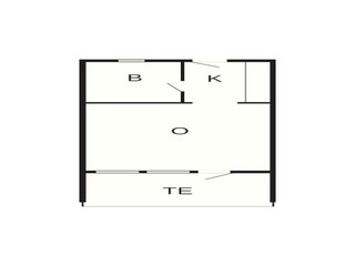 Appartement Allinge Grondplan 33