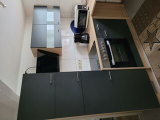 Grosse Küche mit Eckzeile