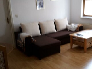 Ecksofa im Wohnzimmer